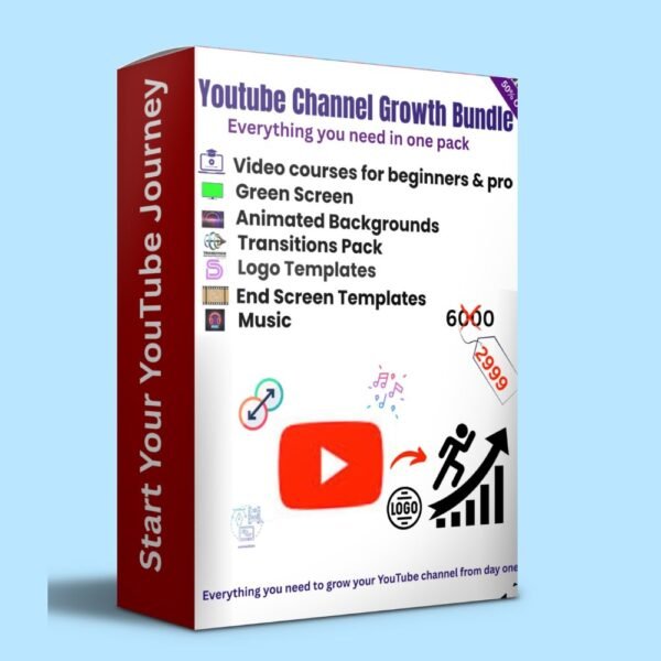 YouTube Channel Growth Bundle – All-in-One Success Pack for Creators