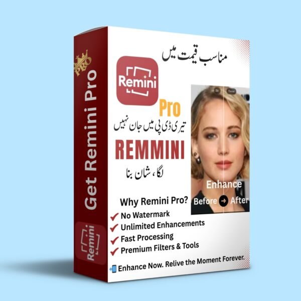 Remini Pro – AI Photo Enhancer
